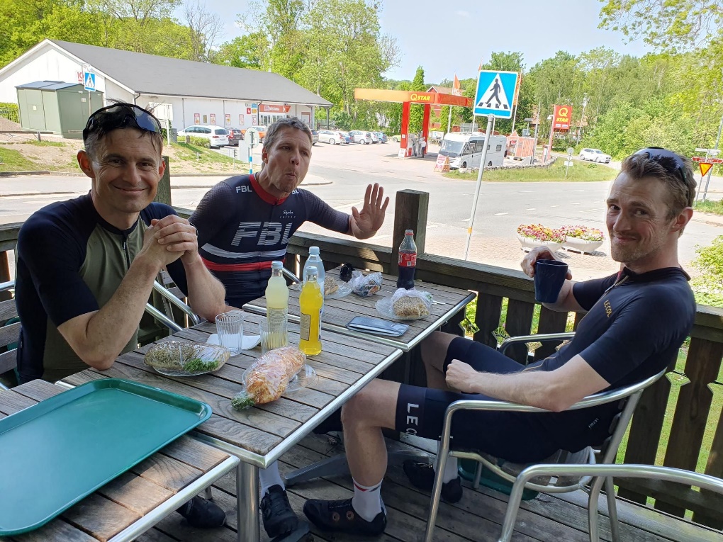 Bagerstop med god stemning