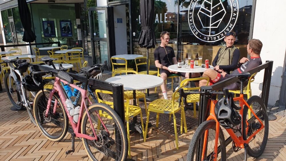 Tilbage på havnen i Helsingborg efter 155 km, 1900 hm og 6timer og 30 minutter i sadlen